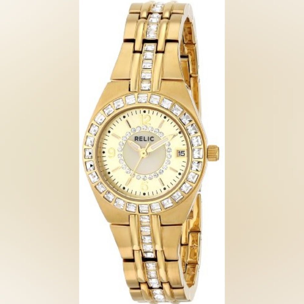 Relic By Fossil Womens Queen's Court Quartz Stain… - image 1